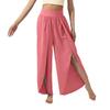 Women's Summer New Fashion All In One Slim High Waist Slit Loose Casual Yoga Pants
