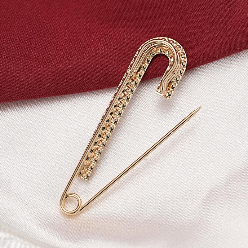 1Pc Jewelry Gift Exquisite Cardigan Clip Fashion Suit Pin Clothing Decoration Pearl Brooch Rhinestone