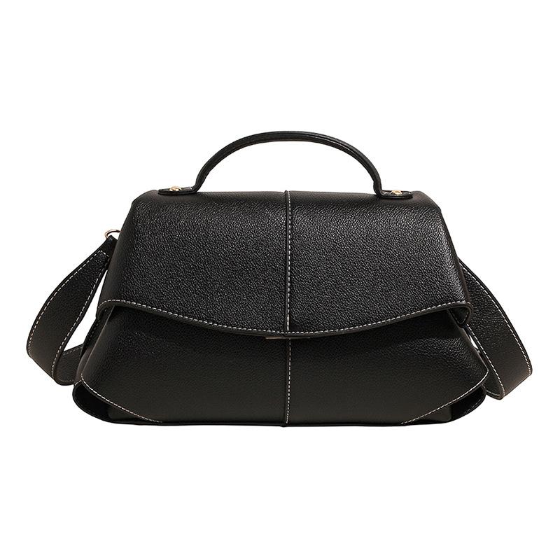 Эта сумочка отличается нишевым дизайнерским чутьем, представляет собой сумку кроссбоди на одном плече и модную женскую сумку в стиле легкой роскоши. чёрный