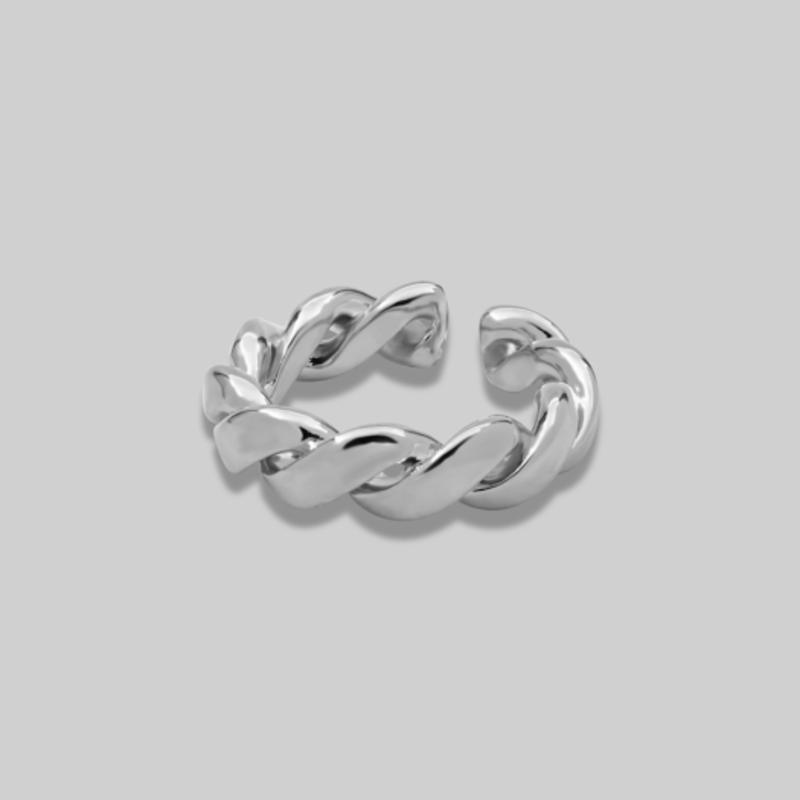 Modern Everyday Twisted Open Ring
