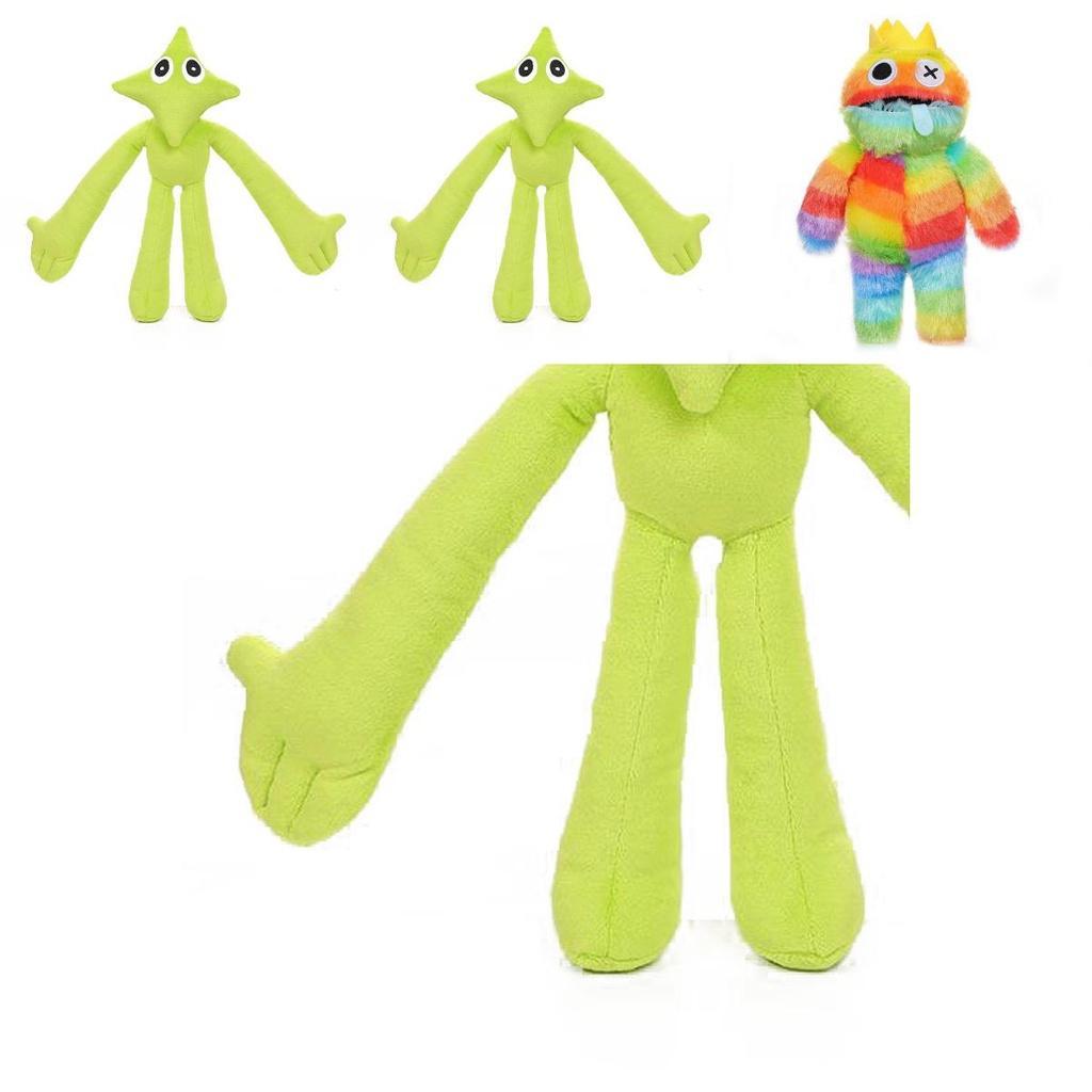 Roblox Rainbow Friends Modrá plyšová hračka Zloduch Mäkká vypchatá bábika Detský vianočný darček