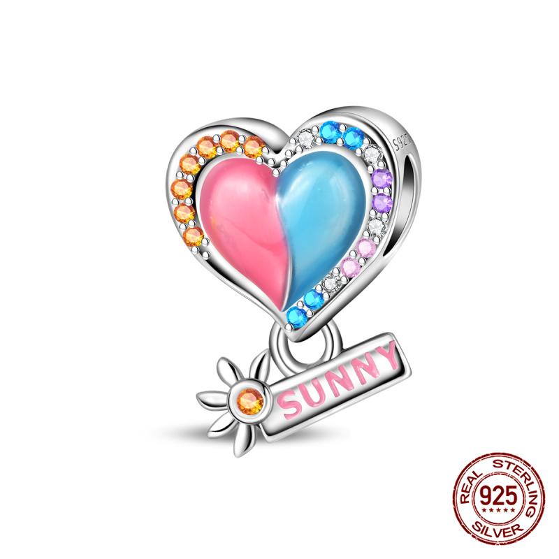 New 100% Copper One-Eyed Monster Puppy Charms Beads Fit Pandora Style Bracelet Diy Jewelry Making Women Gift