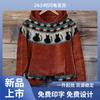 Womens Oversized Hooded Sweatshirt With 3D Digital Print Streetwear Long Sleeve Top Fall Winter
