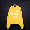 Trendy Multicolor Foam Letter Print Hoodie - Kanye Style