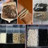 5mm 8mm 10mm Round Natural Wood Spacer Beads Wooden Prayer Beads for DIY Necklaces Bracelets Jewelry Making Supplies