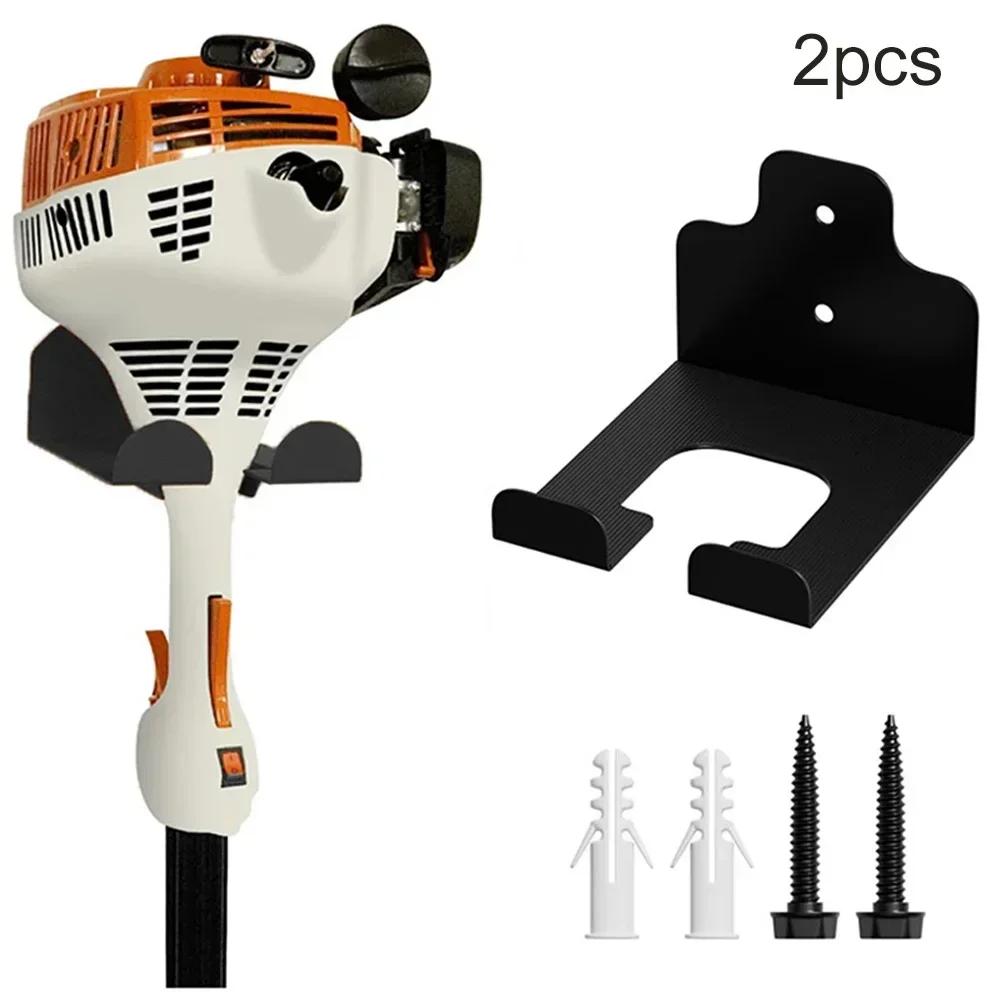 2pcs Heavy Duty Garden Tool Hanger Sturdy Wall Mount Storage For Power Tools Wall Hook Towel Hanger For Hardware
