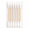 6pcs Wool Felt Cotton Swab Cat Teaser Toy Double End Bite Stick For Indoor Cats Interactive Chew Play Soft Touch Toy For Kittens