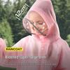 Kids' Waterproof TPU Raincoat with Backpack Slot