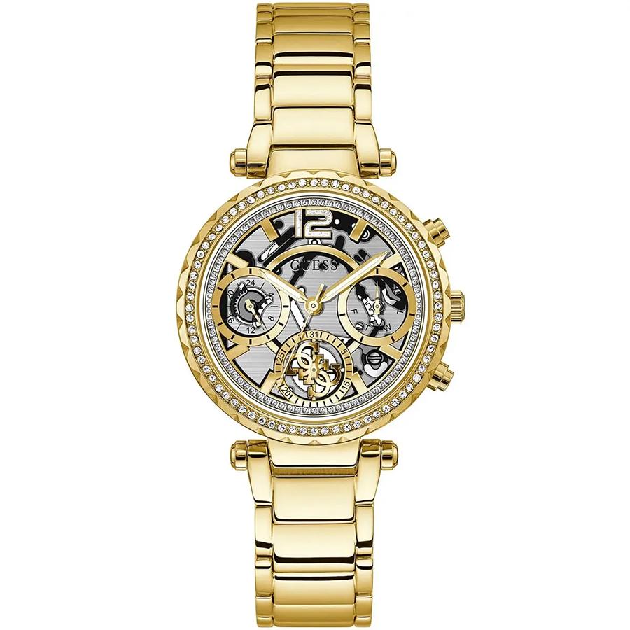 

GUESS Ladies Silver Tone Multi-function WatchGW0403L2