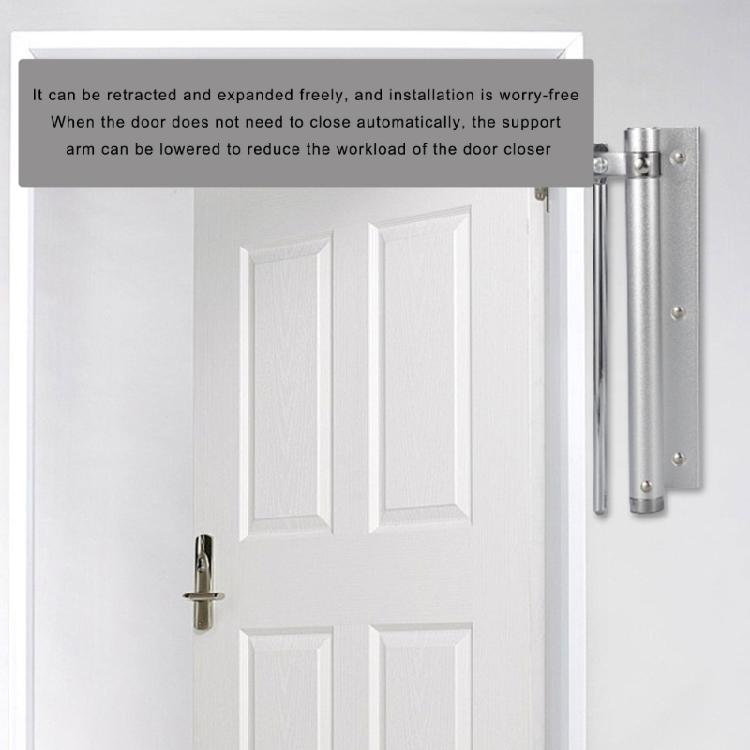 Multipurpose Spring Door Hinges Light Weight Buffer Closing Device Automatic Door Closing Hinges Easy to Install
