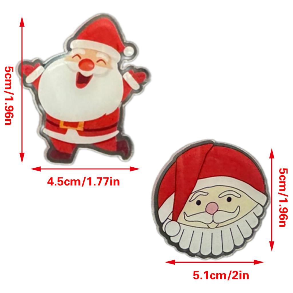 10Pcs Decorative Acrylic Cabinet Knob Covers with Christmas & Halloween Themes Knob Protector Adds Cheer To Any Room