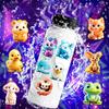 Sticker Waterproof Stylish Cool Logo Sticker Cartoon Cute Smartphone Computer Bottle Guitar Case Helmet Bicycle (Cute Animal 3)