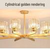 Abat-jour de remplacement pour lustre en cristal Evergrande - Ampoule LED Luminaire de table translucide de luxe Accessoire pour salon décoré