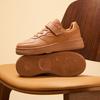 Anta Fashionable Comfortable Wear-Resistant Lightweight Shock-Absorbing Non-Slip Low-Top Kids Skate Shoes Kids Sneakers Milk-Brown A12448088-7