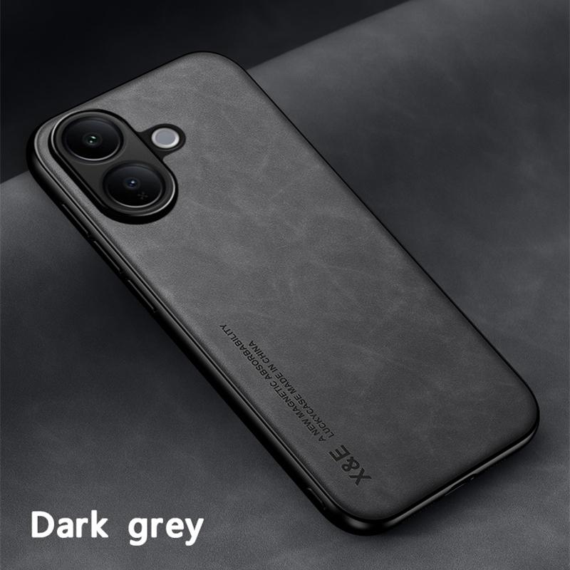 

Skin Feeling Shockproof Magnetic Case for Vivo V60 Lite 5G V60 Protective Cover Back Shell Coque Funda vivo V60 темно-сірий колір