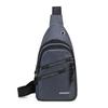 Unisex Chest Bag Simple Storage Bag Lightweight Travel Small Backpack Crossbody Bag Fashion Casual Single Should Bags