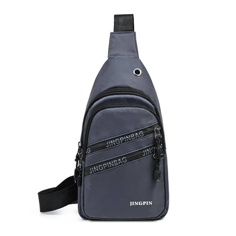 Unisex Chest Bag Simple Storage Bag Lightweight Travel Small Backpack Crossbody Bag Fashion Casual Single Should Bags