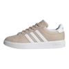 Adidas Grand Court Wonder Taupe Cloud White Gold Metallic Women's HP2538