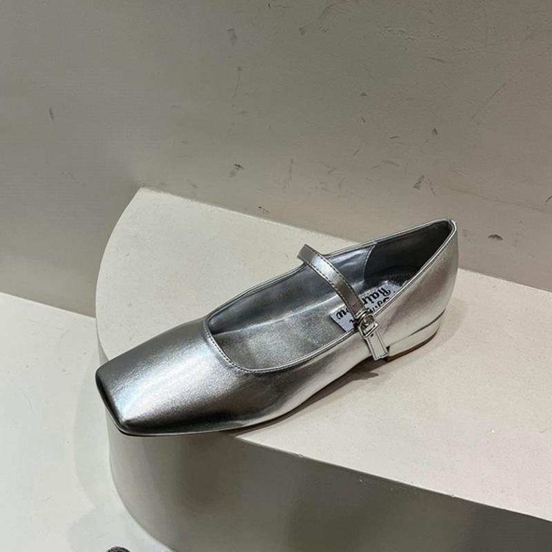 Fashion SUOJIALUN 2025 Summer Women Flat Shoes Round Toe Shallow Soft Ballerina Shoes Ladies Casual Dress Ballet Loafers Classics Mujer