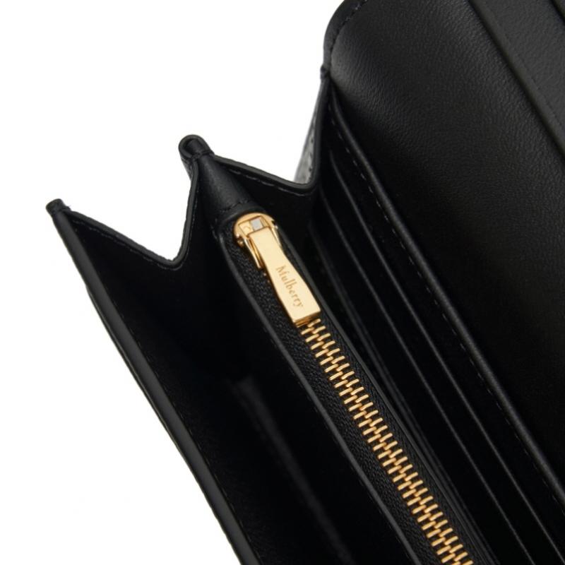 Mulberry Small Wallet Continental Grain Rl4440 205 A100