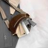 Casual travel Female Shoulder 2026 Winter Faux Suede Chest Bag Woman Waist Bag Street Trend Crossbody Bag Phone Purse Fanny Pack