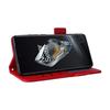 OnePlus 12 5G Leather Case with Card Holder, Stand, Lanyard, and Protective Shell.