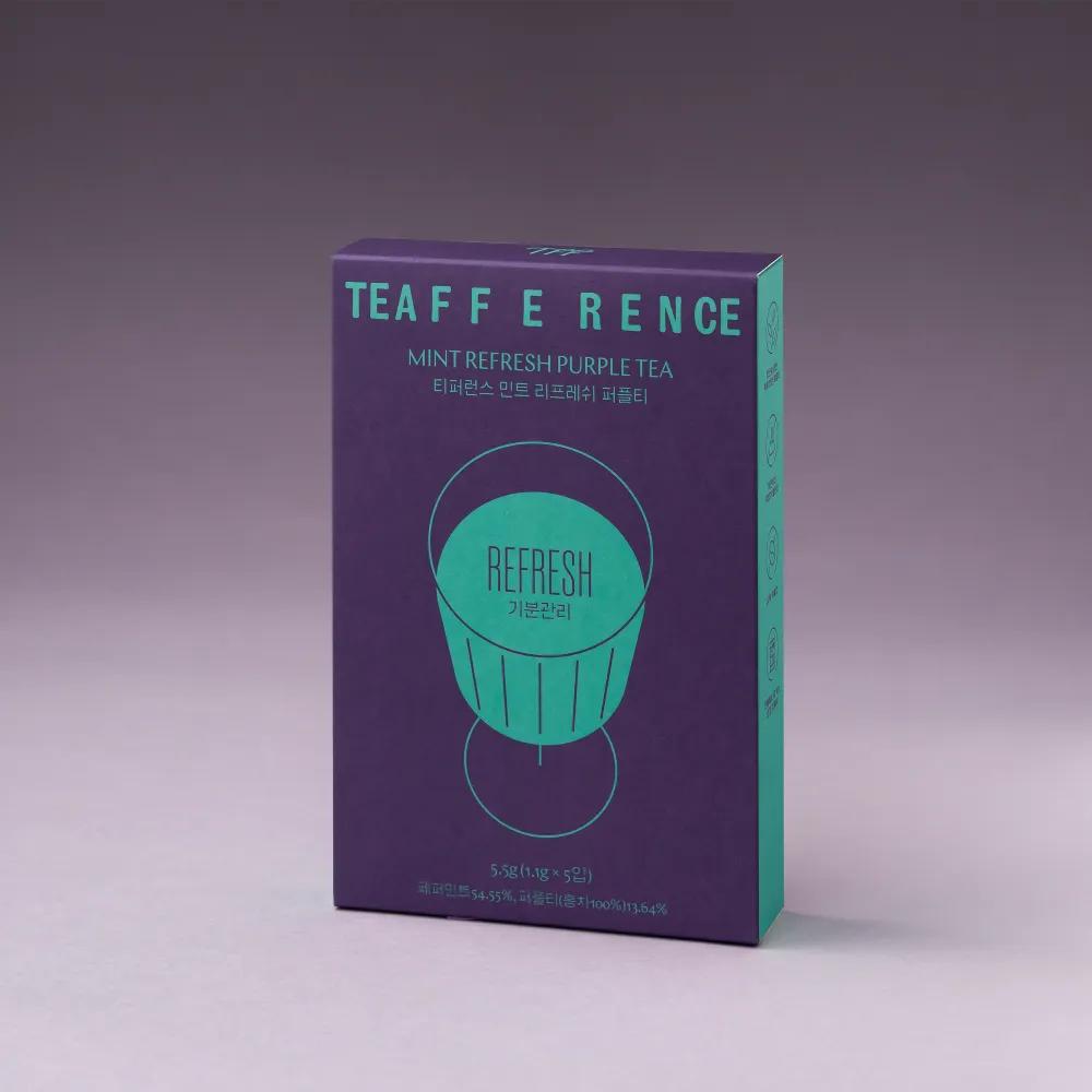 TEAFFERENCE Фиолетовый чай #Мятная свежесть 1.1г 5шт