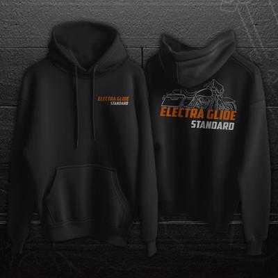 For HD Electra Glide Standard FLHT & FLHTI 1996-2009 Fans - Motorcycle Hoodie