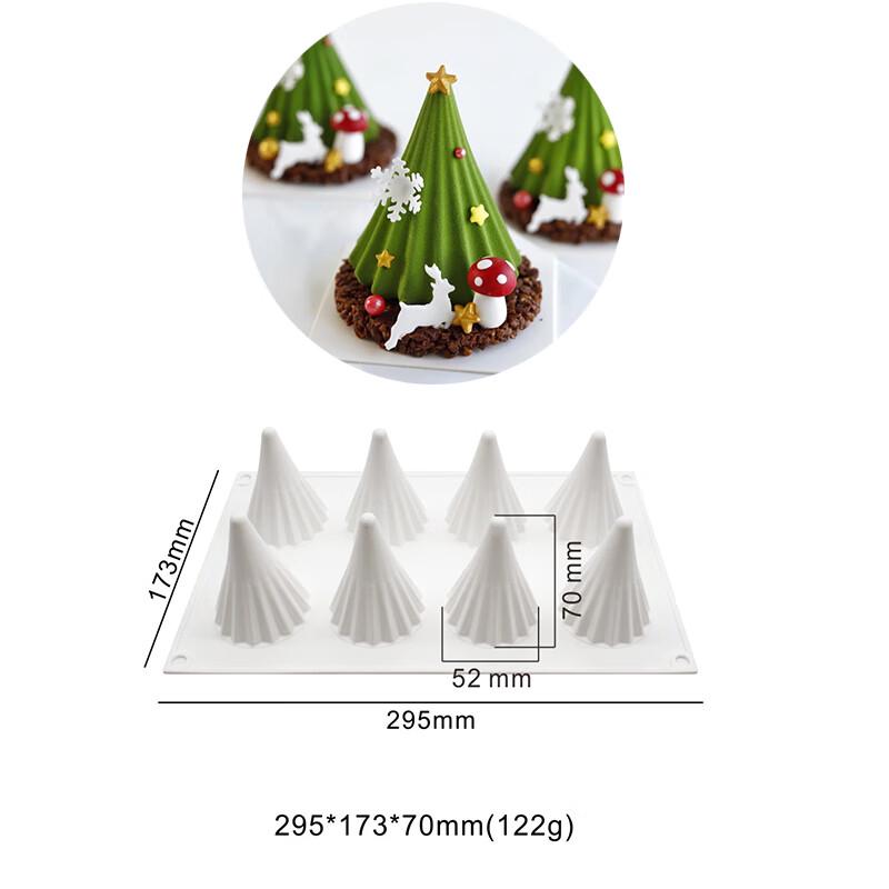 

Christmas Tree & Hat Silicone Mold