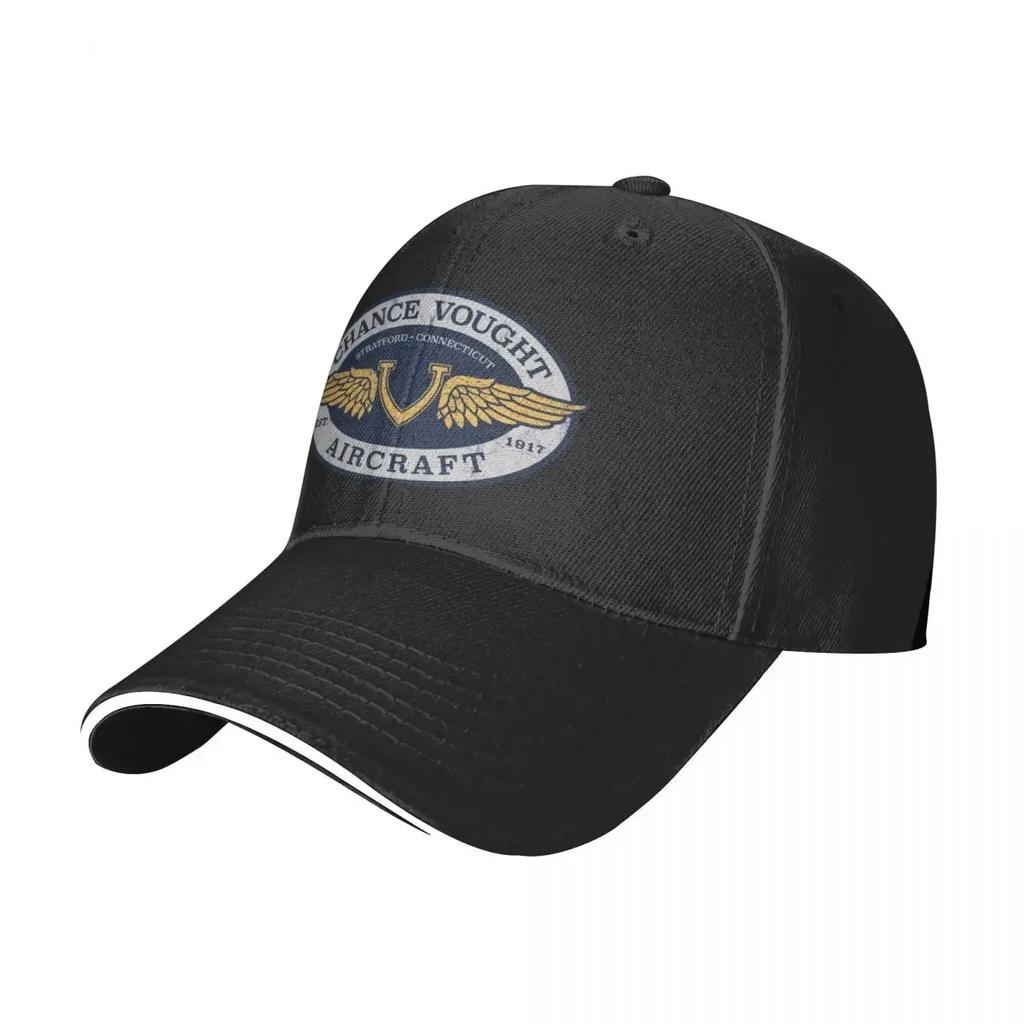 Chance Vought Aircraft Logo Baseball Cap Beach Military Tactical Cap Custom Cap Kids Hat Unisex's Luxury Women's