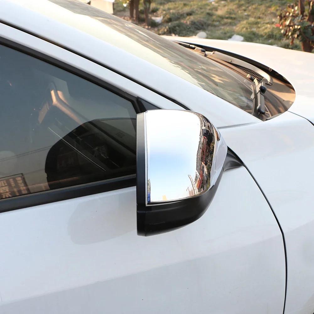 For Honda HRV HR-V 2014 - 2020 Rearview Mirror Cover 2Pcs Side Mirror Decoration Sticker Trim Protector Styling Accessories