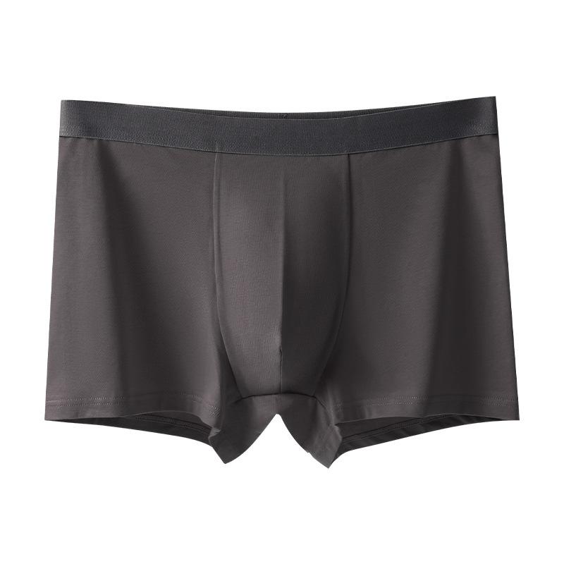 Men s Spring and Summer Fashion New 10A Antibacterial Pure Cotton Breathable Briefs L