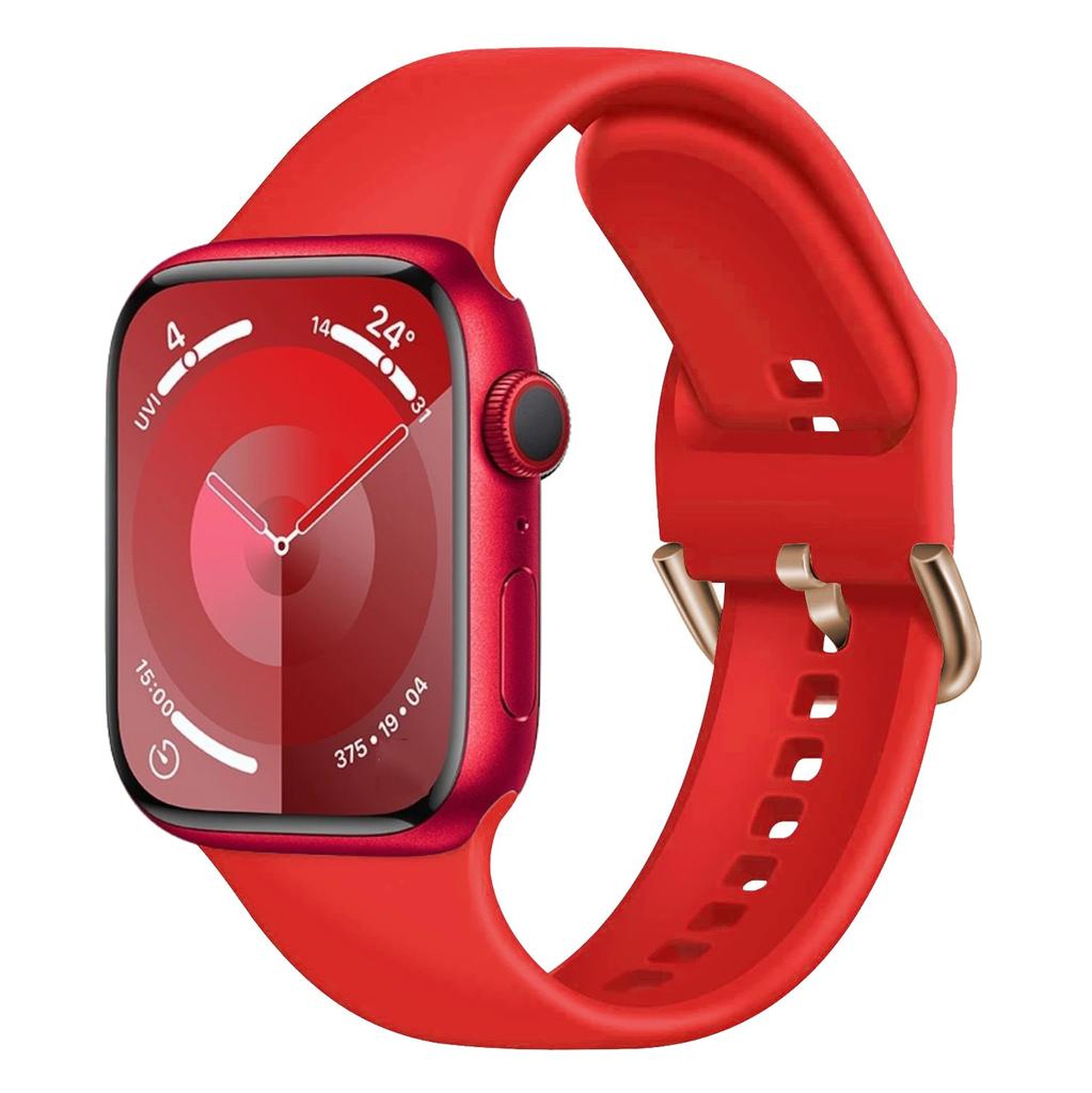 Silicone Strap For Apple Watch Band 11 10 9 8 7 46mm 42mm 45mm 41mm Ultra 3 49mm Sports Bracelet iWatch 6 5 4 SE 44mm 40mm Belt