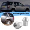 Secure Locking Metal Wheel Lug Nuts Set, Rustproof for LR001381 SUVs, Enhances Vehicle Detailing, Rough Terrain Driving