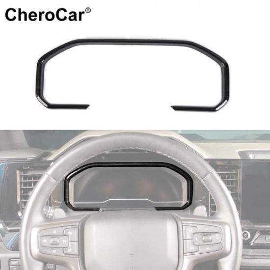 Center Console Dash trument Cluster Trim For + Chevy Silverado GMC Sierra