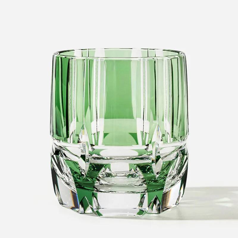 250ml Green Bamboo Whiskey Rock Glass 2023 Latest Japan KAGAMI Design Crystal Wine Tasting Cup Spirits Liquor XO Whisky Snifter 250ml