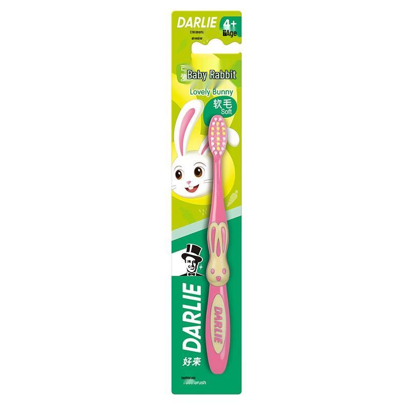 Darlie Baby Rabbit Kids Toothbrush (4+ Years, 10-Pack)
