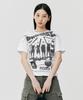 PHYSICAL DEPARTMENT Women'S Cartoon Basketball Short Sleeve T-Shirt White