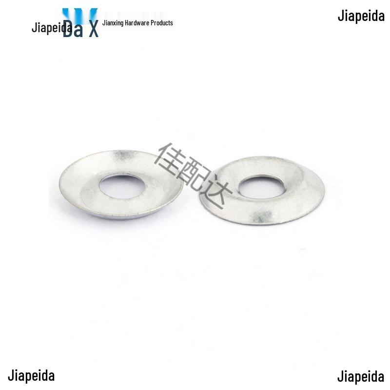 Galvanized Bowl-Shaped Fish Eye Washer for Self-Tapping and Drywall Screws (M4/M5/M6)