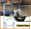 2.5/3 Inch Automobile Exhaust Clamp Hook Exhaust Clamp with Hanger Exhaust Clamp Clamp with Hanger Rear Muffler Hanger