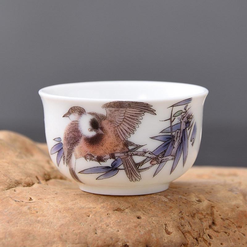 Miniature Ceramic Gongfu Tea Tasting Cup - Extra Small Chaoshan Set