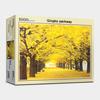 1000 Piece Jigsaw Puzzle - Golden Ginkgo Tree Road 2, Popular Korean Puzzle
