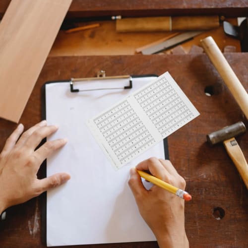 iplusmile 20 Pieces Measuring Tape Stickers, 5-0-5cm Adhesive Ruler Stickers, Waterproof Scale, Ruler Tool Adhesive, Woodworking, Sewing, High Viscosi