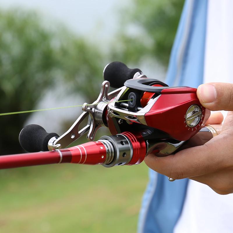 Fishing Reels 17+1BB Metal Travel Fishing Reel Outdoor Fishing Tackle Accessories Fishing Reel