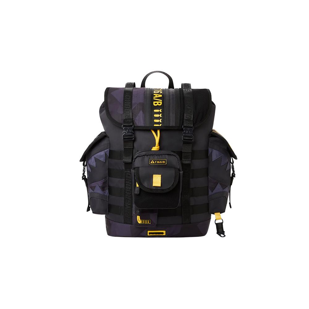 New SPRAYGROUND Polyester Backpack Large Unisex Gray W0835745