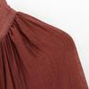 Spring 2025 Women's Elegant Slim Tie-Waist Ruffle Dress