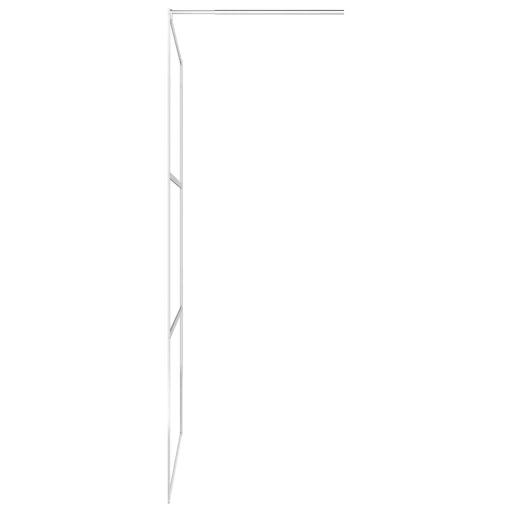 Vidaxl Ścianka Prysznicowa, Mrożone Szkło Esg, 140 X 195 Cm