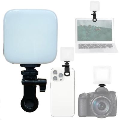 High Quality and Durable Rechargeable Mini LED Fill Light Portable Clip-On Lamp for Live Streaming Video Calls and Vlogging