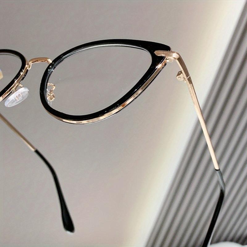 2PCS New Cat Eye Metal Frame Reading Glasses Suitable for Daily Office Use by Men and Women