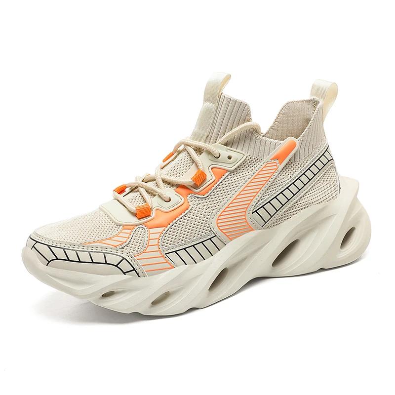 

YRZL Men s Sneakers Lightweight Breathable Casual Walking Shoes Comfortable Lace Up Training Shoes for Men Fashion Man Shoes 44 белый